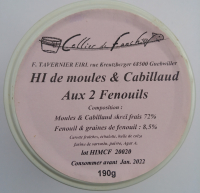 Hachis de moules aux 2 fenouils