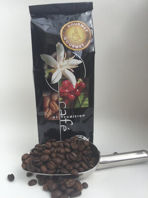 Café gourmet en grains
