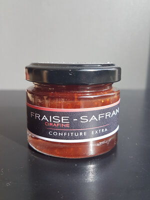 Confiture fraise cirafine-safran