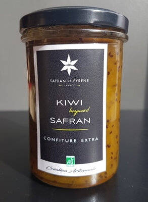 Confiture kiwi harward-safran