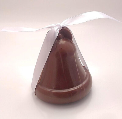 Cloche en chocolat 'lait' 9 cm