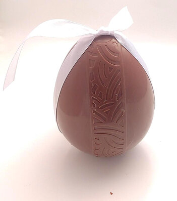 Oeuf en chocolat au 'lait' 12 cm