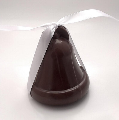 Cloche en chocolat noir 9 cm