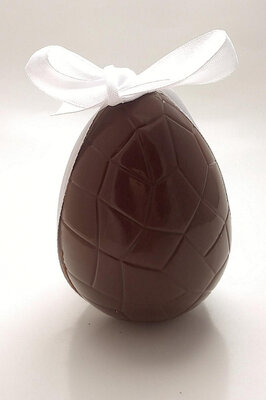 Oeuf en chocolat noir 9 cm