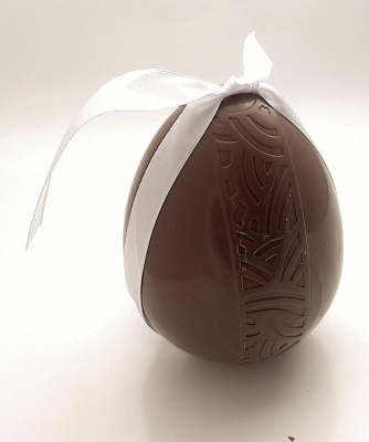 Oeuf en chocolat noir 12 cm