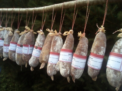 Saucisson d'agneau fermier