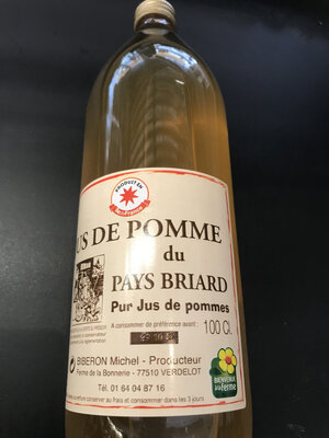 Jus de pommes du boulanger