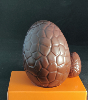 Paques!oeuf garni+oeuf praliné noir