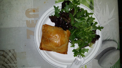 Feuilleté de pleurotes