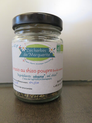 Gomasio au shiso pourpre 40gr