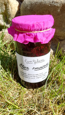 Confiture de mûres sauvages