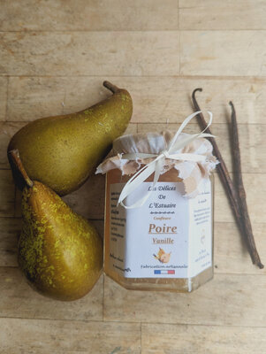 Confiture poire vanille