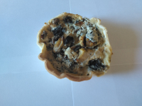 Tartelette champignons canard bleu