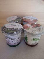 Yaourts 2 myrtilles, 2 fraises