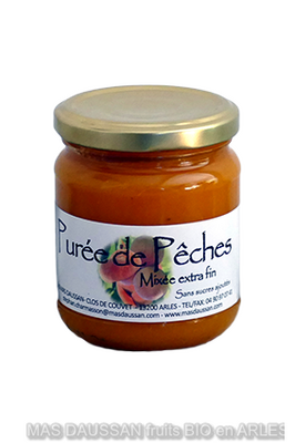 Purée de pêches 210g