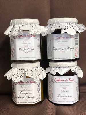 Confiture pomme du berry au calvados
