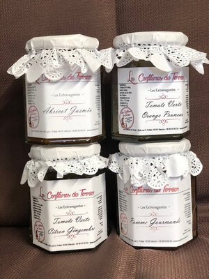 Confiture abricot jasmin