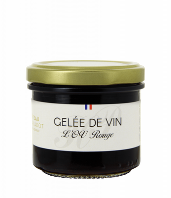Gelée de vin rouge