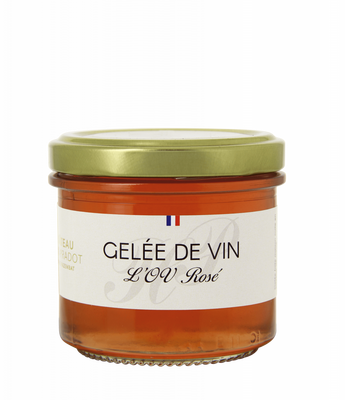 Gelée de vin rosé