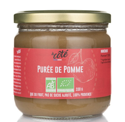 Purée de pomme sans sucre ajouté