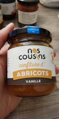 Confiture abricot-vanille