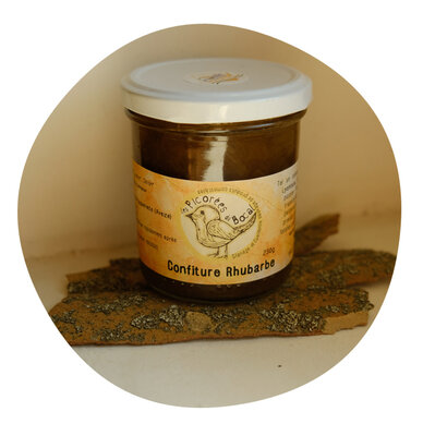Confiture de rhubarbe