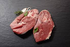 Tranches de gigot d'agneau à grille