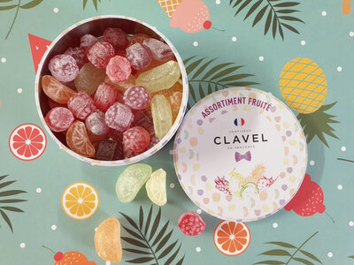 Bonbons assortiment fruité