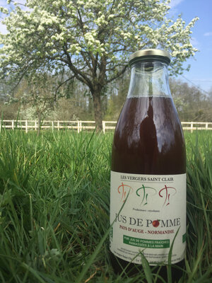 Jus de pomme bio 1l