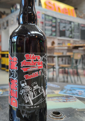 Bière ambrée 'tantôt' 75cl