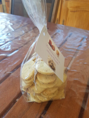Sablés romarin & huile d'olive