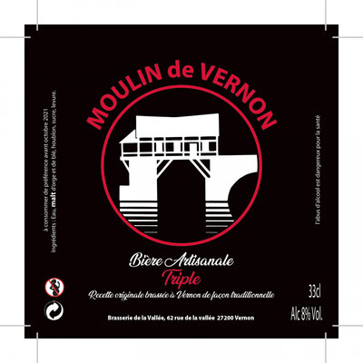 Bière moulin de vernon triple