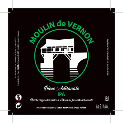Bière moulin de vernon ipa