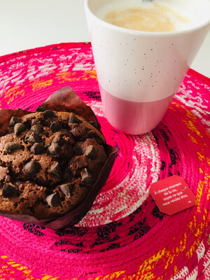Muffins chocolat pépites