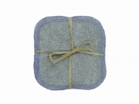 Lingettes lavables bambou noisette