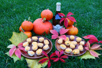 Croquilles escargots potimarron/vin jaune