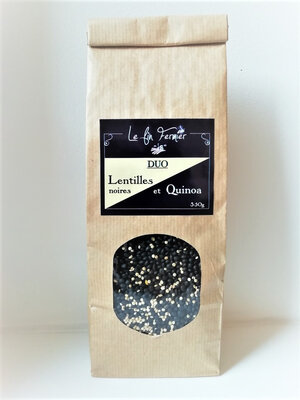 Duo de quinoa et lentilles beluga