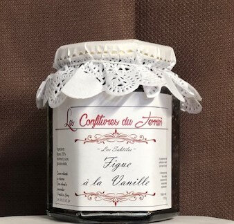 Confiture figue à la vanille