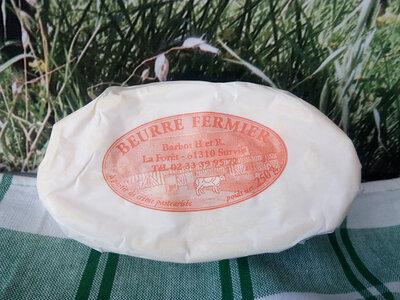 Beurre doux fermier