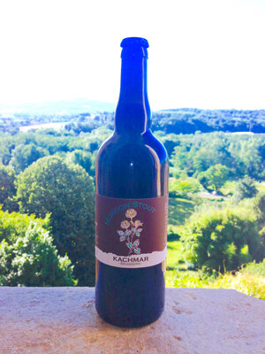 Bière noire morgon stout 75 cl