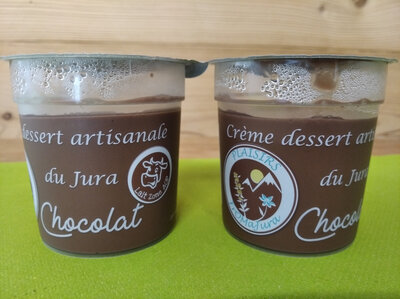 Chocolat crème dessert allégée en sucre