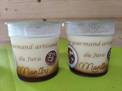 Flan allégé en sucre duo gourmand montby