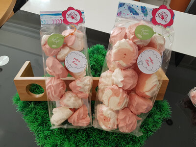 Tourni coton fraise