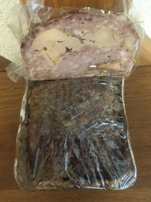 Terrine au foie gras fraiche