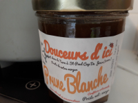Confiture de prunes ( blanches)