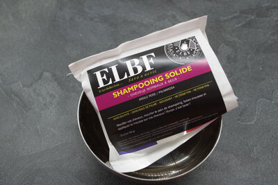 Shampoing solide à l'argile rose