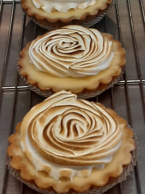 Tarte au citron meringuée