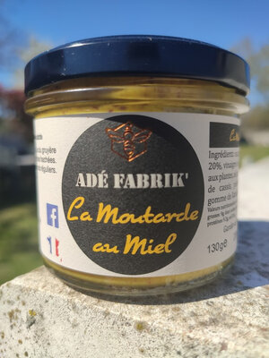 Moutarde au miel et cire d'abeille