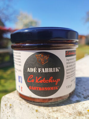 Ketchup miel et cire d'abeille