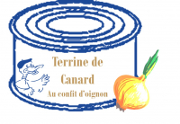 Terrine de canard au confit d'oignon